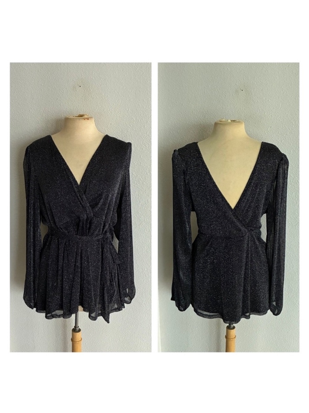 Torrid metallic shirt